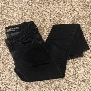 Black American Eagle Jeggings